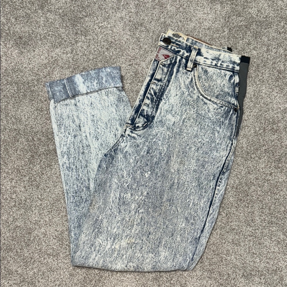 Bugle Boy Acid Wash Denim Jeans